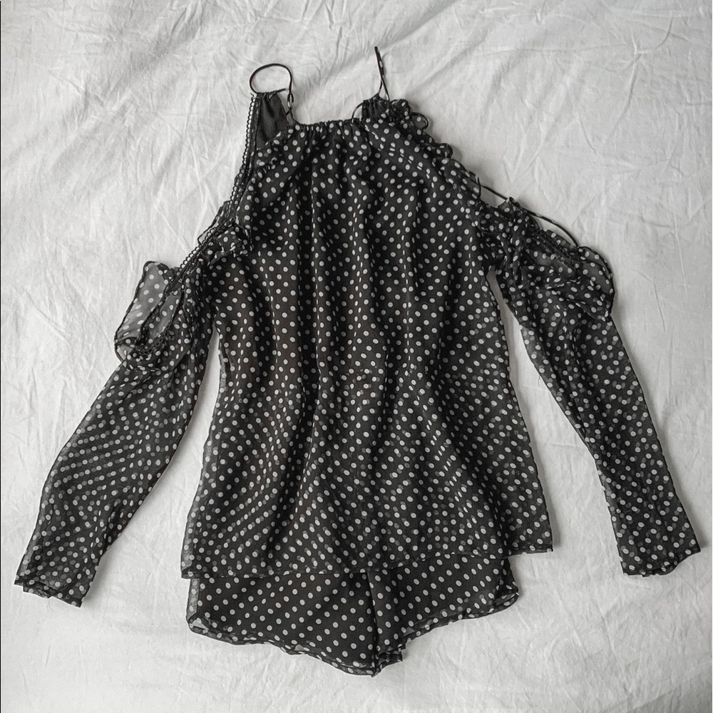 Sabo Skirt Polka Dot Playsuit